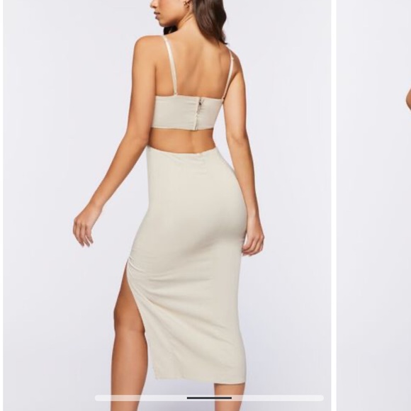 Cutout Midi Cami Dress - Picture 2 of 5